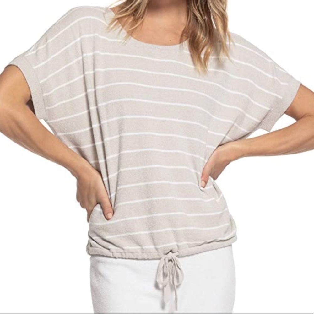 Barefoot dreams short sleeve tee for sale!